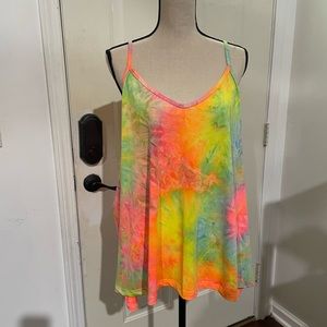 Gorgeous NWOT SHEIN curve tie-dye tank top sz 4x